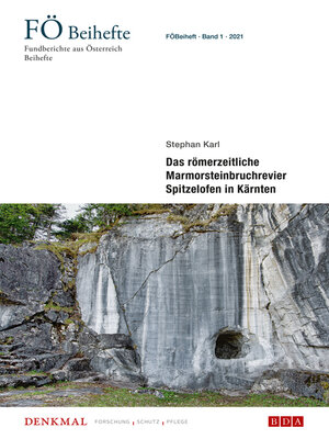 cover image of Fundberichte aus Österreich--Beiheft 1